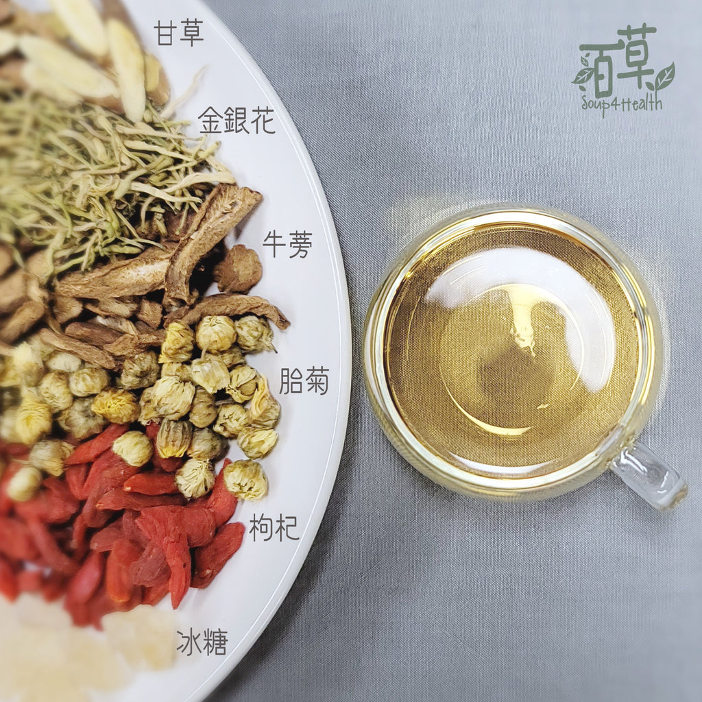 百草湯料 - TB10 健脾清熱茶 (每盒20小包) 另有【無冰糖】選項