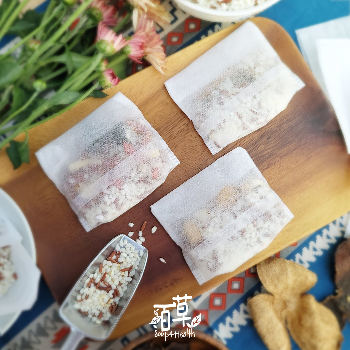 百草湯料 - TB3 安眠寧心炒米茶 (每盒20小包)