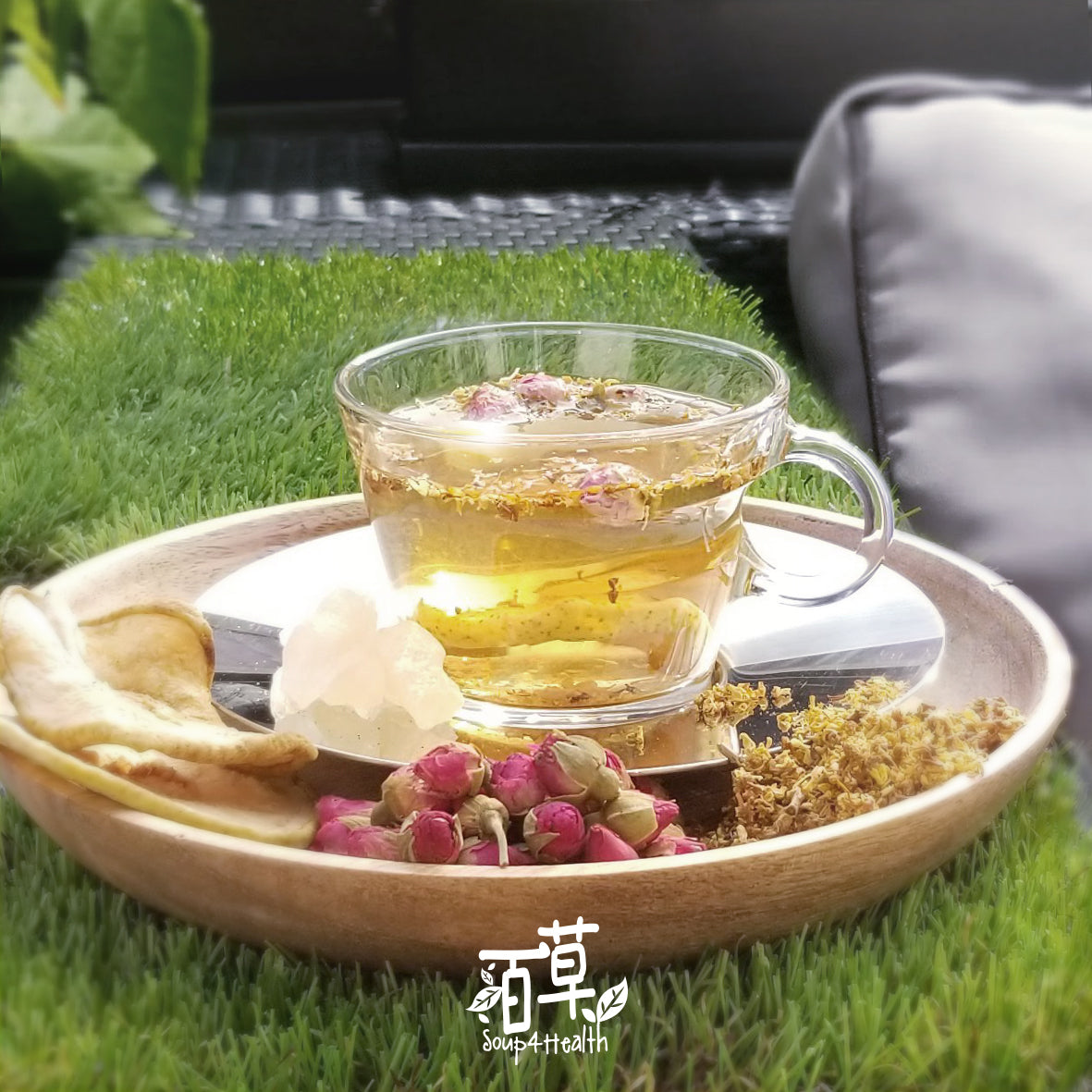 百草湯料 - TB24 潤燥養肺茶 (每盒20小包) 另有【無冰糖】選項