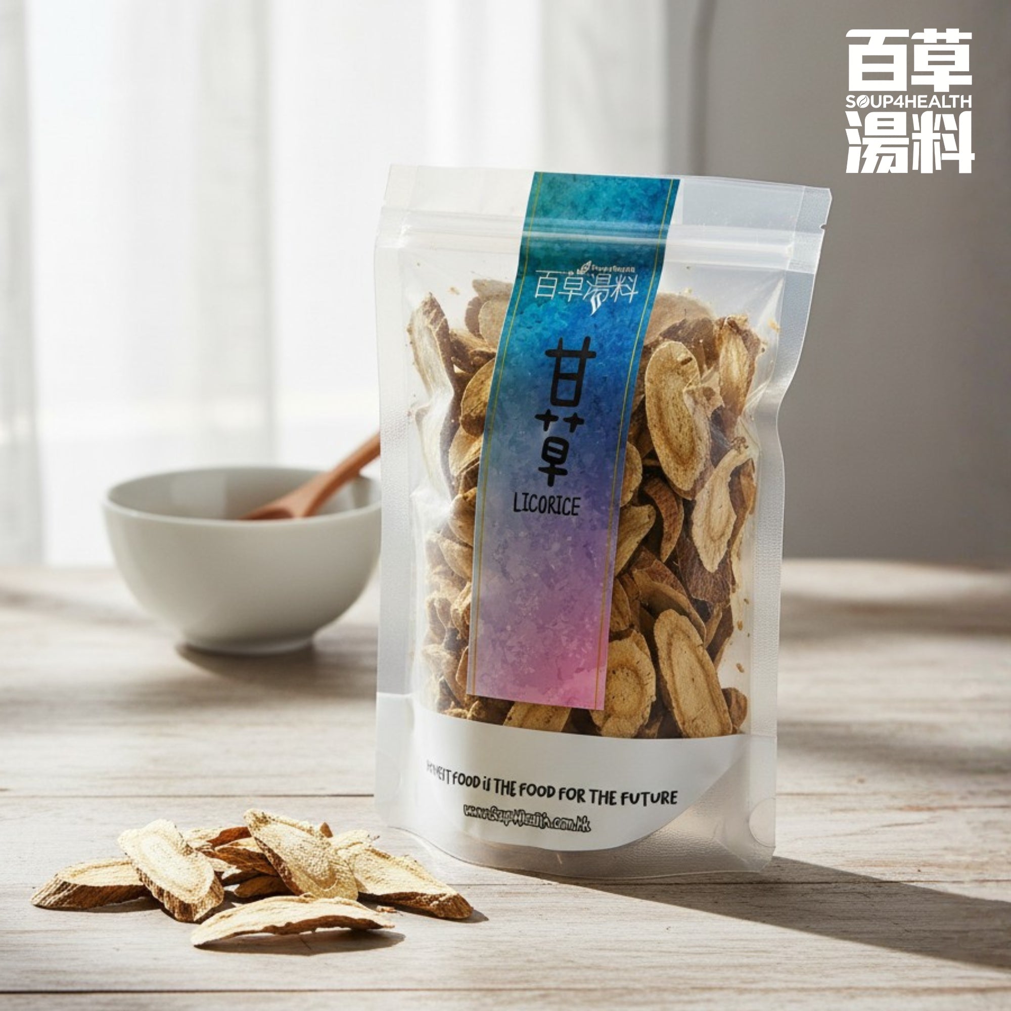 百草湯料 - [SOLO-106] 甘草 (約300克)